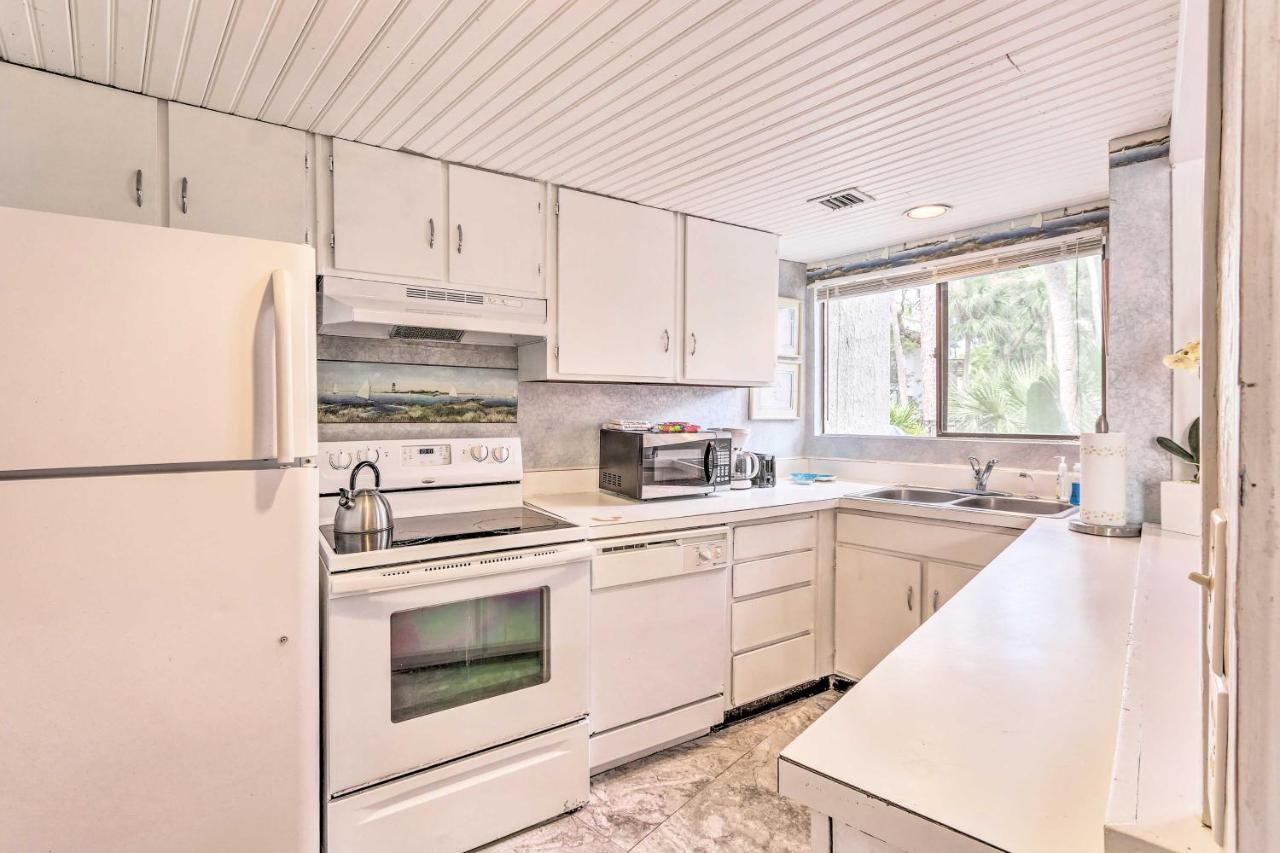 Hilton Head Island Townhome Patio, Walk To Beach Экстерьер фото