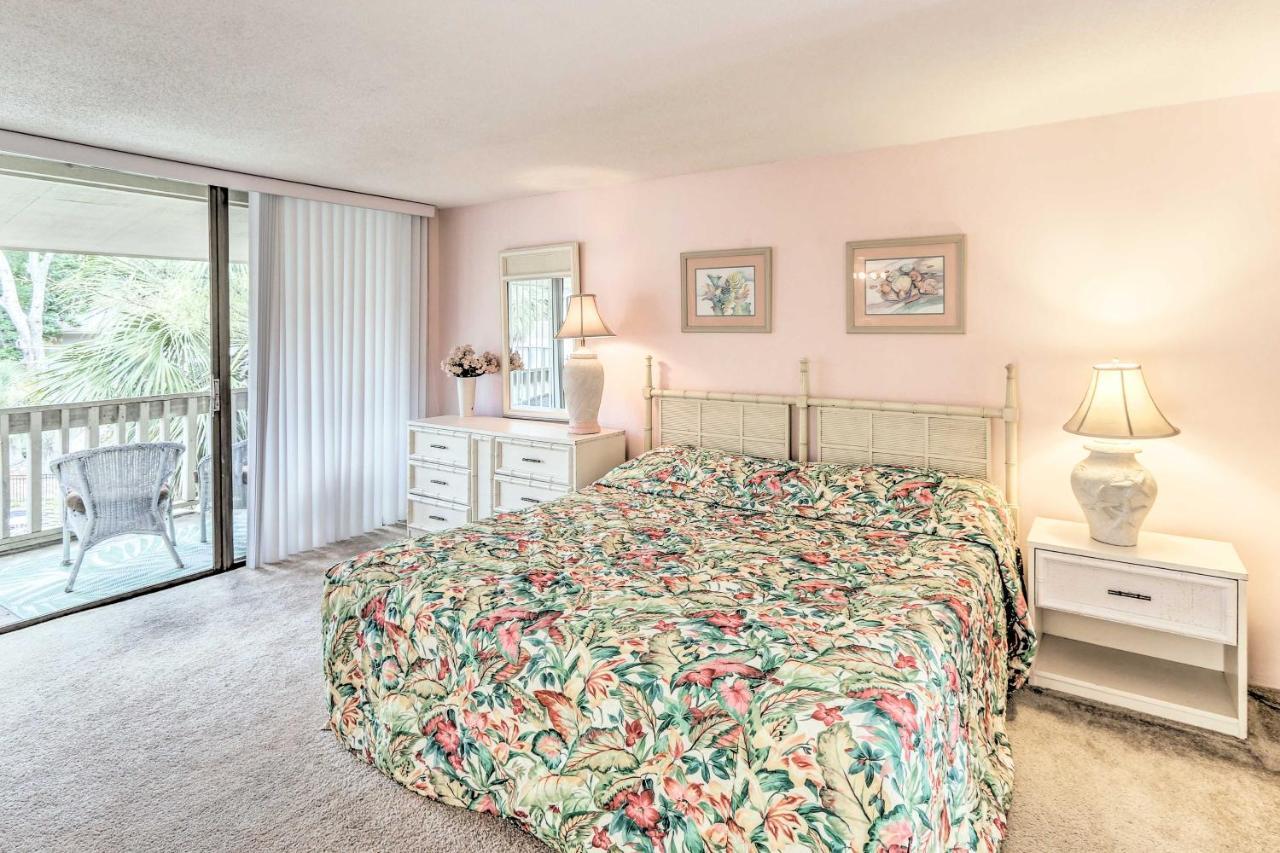 Hilton Head Island Townhome Patio, Walk To Beach Экстерьер фото