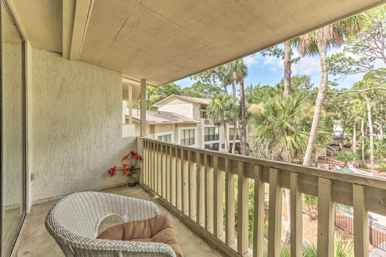 Hilton Head Island Townhome Patio, Walk To Beach Экстерьер фото