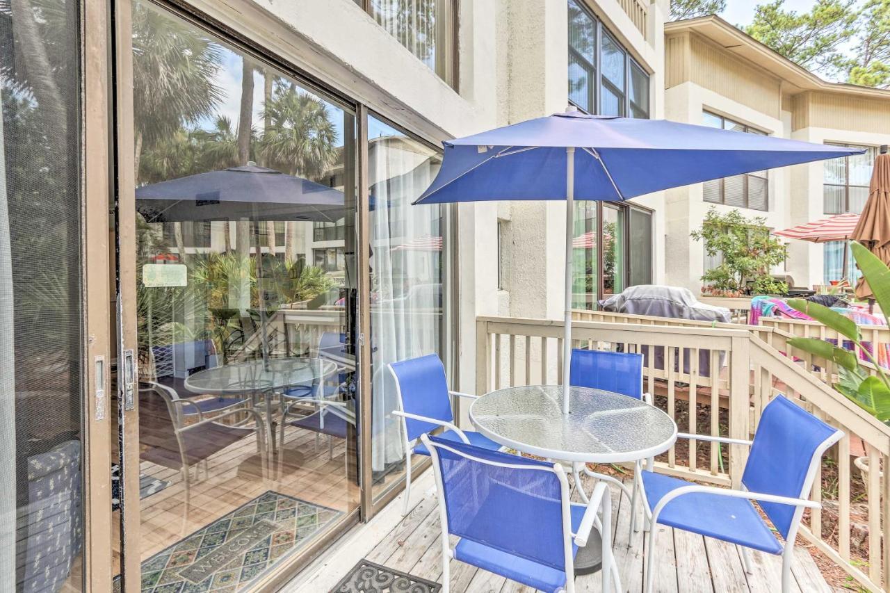 Hilton Head Island Townhome Patio, Walk To Beach Экстерьер фото