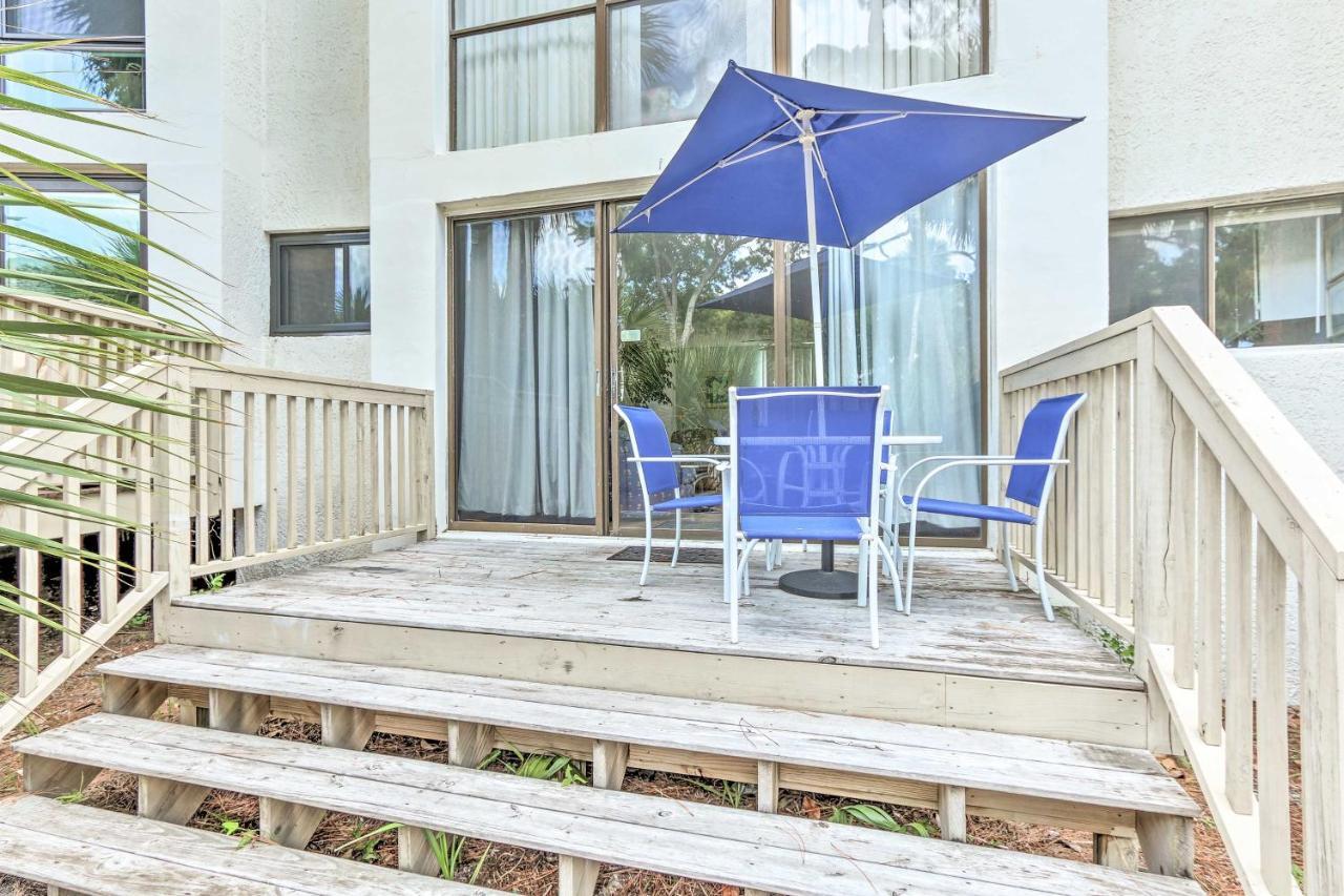 Hilton Head Island Townhome Patio, Walk To Beach Экстерьер фото