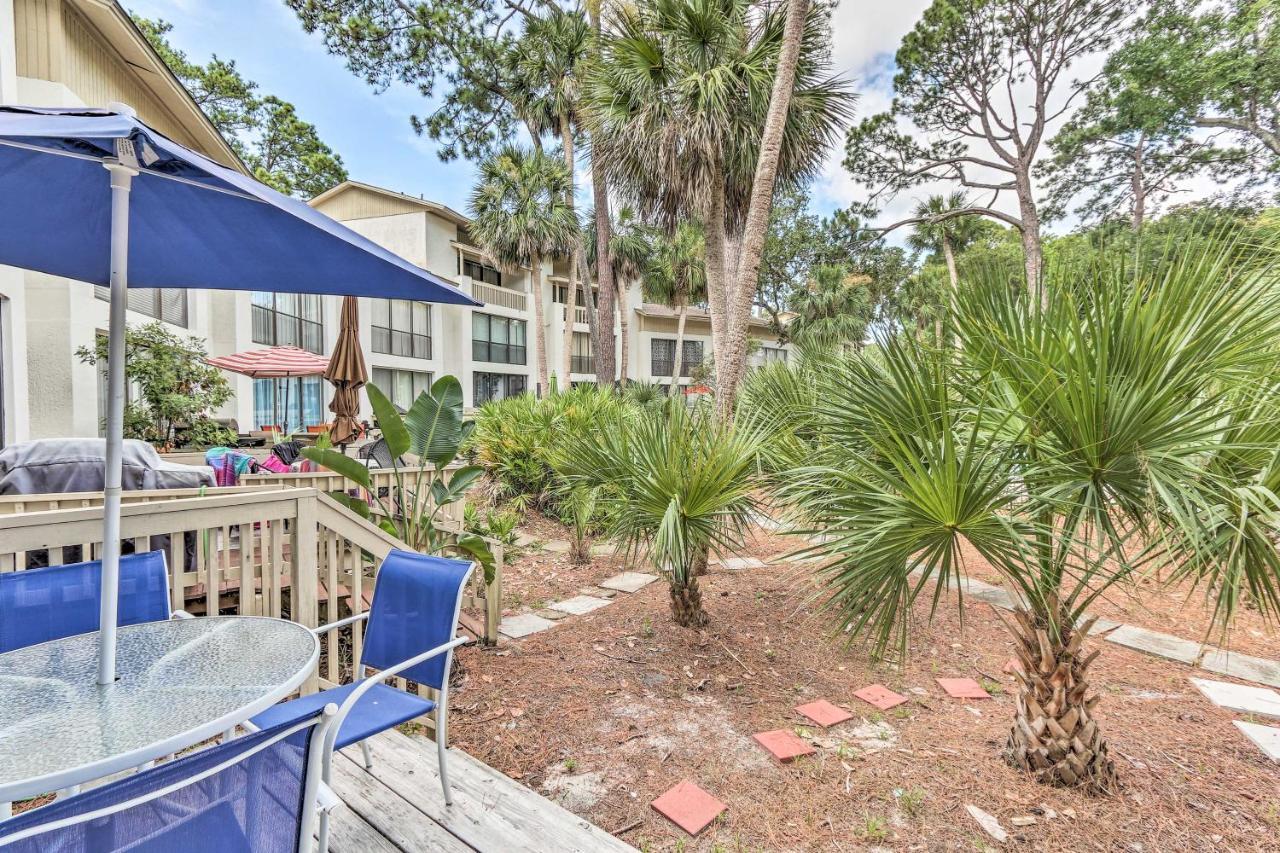 Hilton Head Island Townhome Patio, Walk To Beach Экстерьер фото